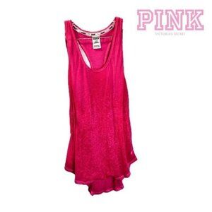 Victoria Secret PINK Women's Scoop neck Sleepwear‎ Racerback Tank